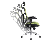 Diablo Chairs V-BASIC CHAIR CZARNO-ZIELONY - 1527032 - zdjęcie 4
